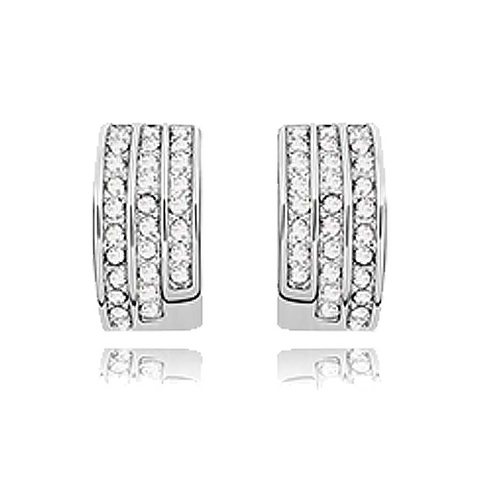 CJ7 Diamond Strips Earrings