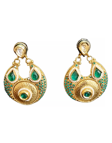 E40 Green Kundan