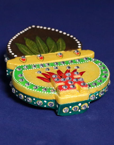 Kumkum rice holder - kalash shape